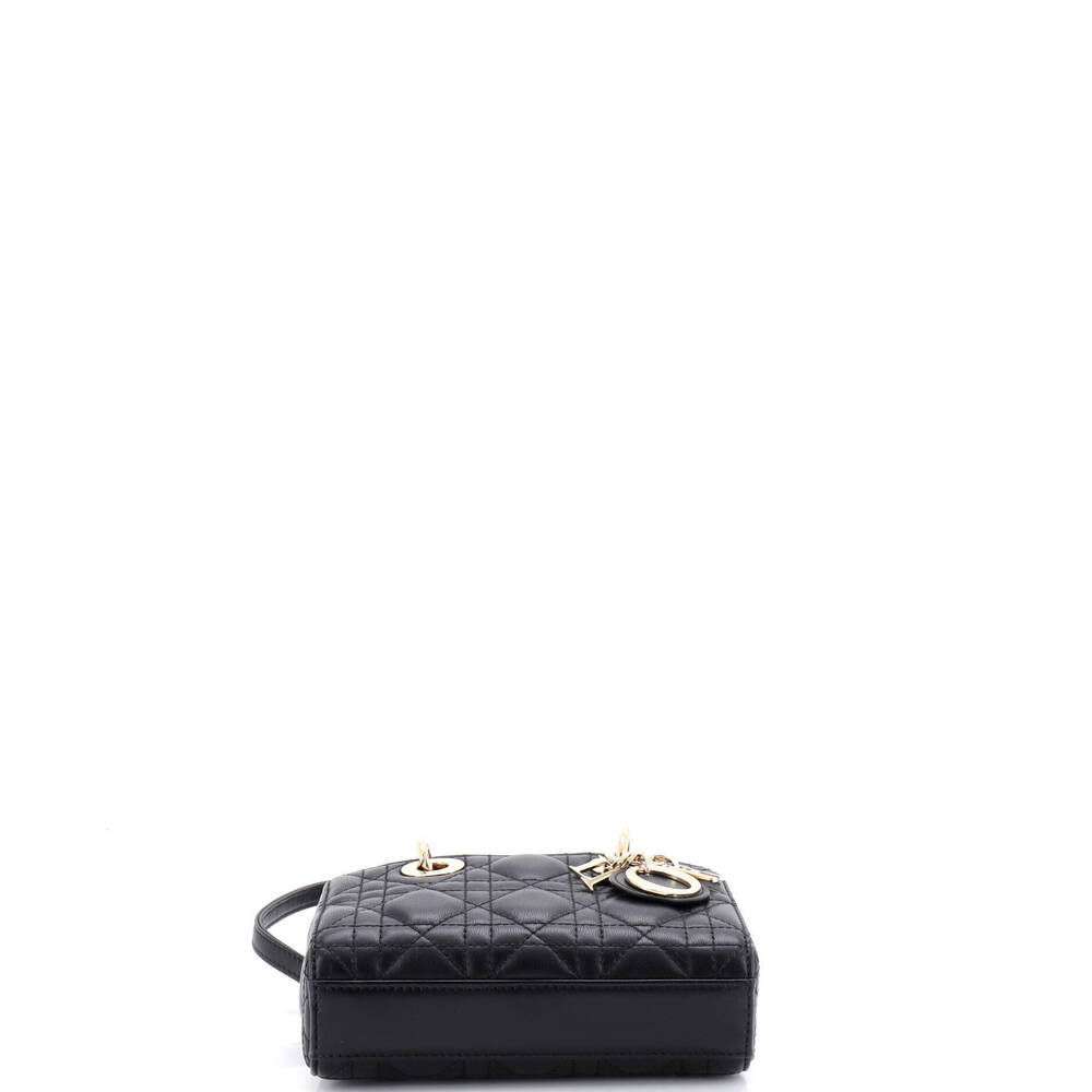 Christian Dior Micro Lady D-Joy Bag Cannage Quilt Lambskin - Picture 4 of 5